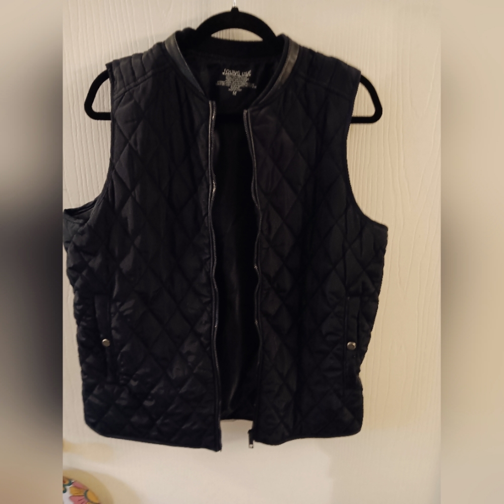 Navy blue vest
